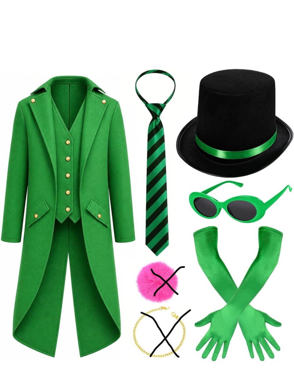 Riddler Costume Ensemble